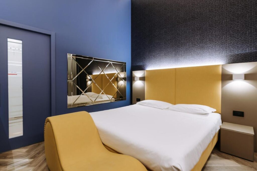 Camas para pareja hotel motel prestige
